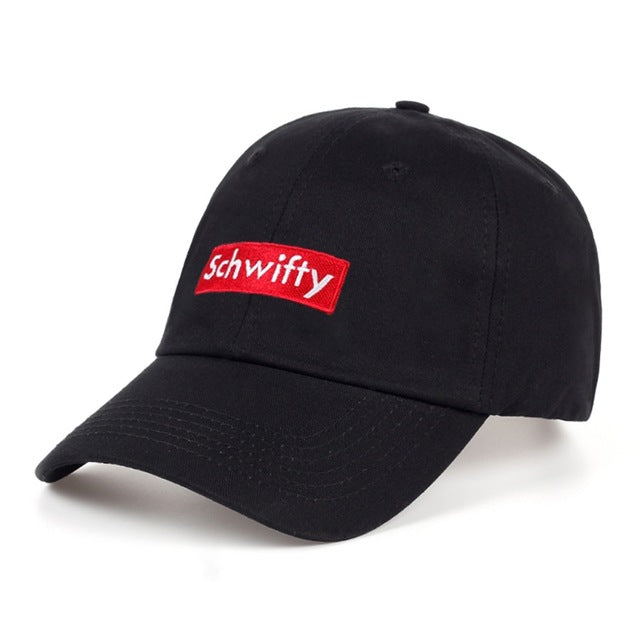 Unisex Fashion Schwifty Cotton Embroidery Letter Baseball Cap Snapback Sun Hat